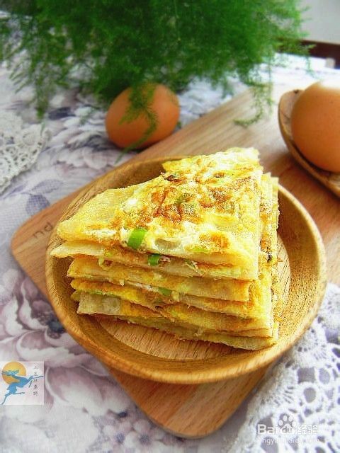 美味主食——葱香鸡蛋饼