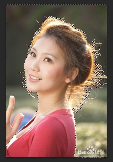 能轻易把发丝选取的PS精确抠图技巧