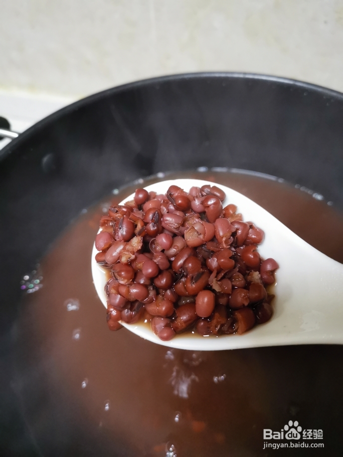 我给姐姐做赤豆汤