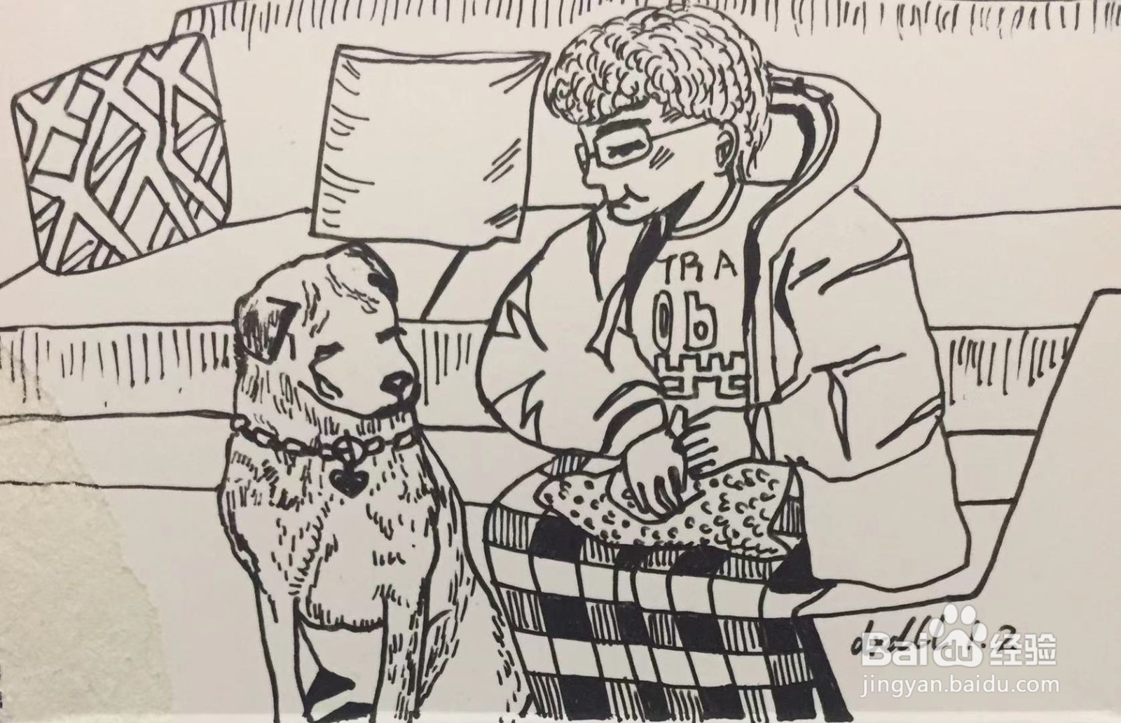 插画教程之缝补玩偶的奶奶