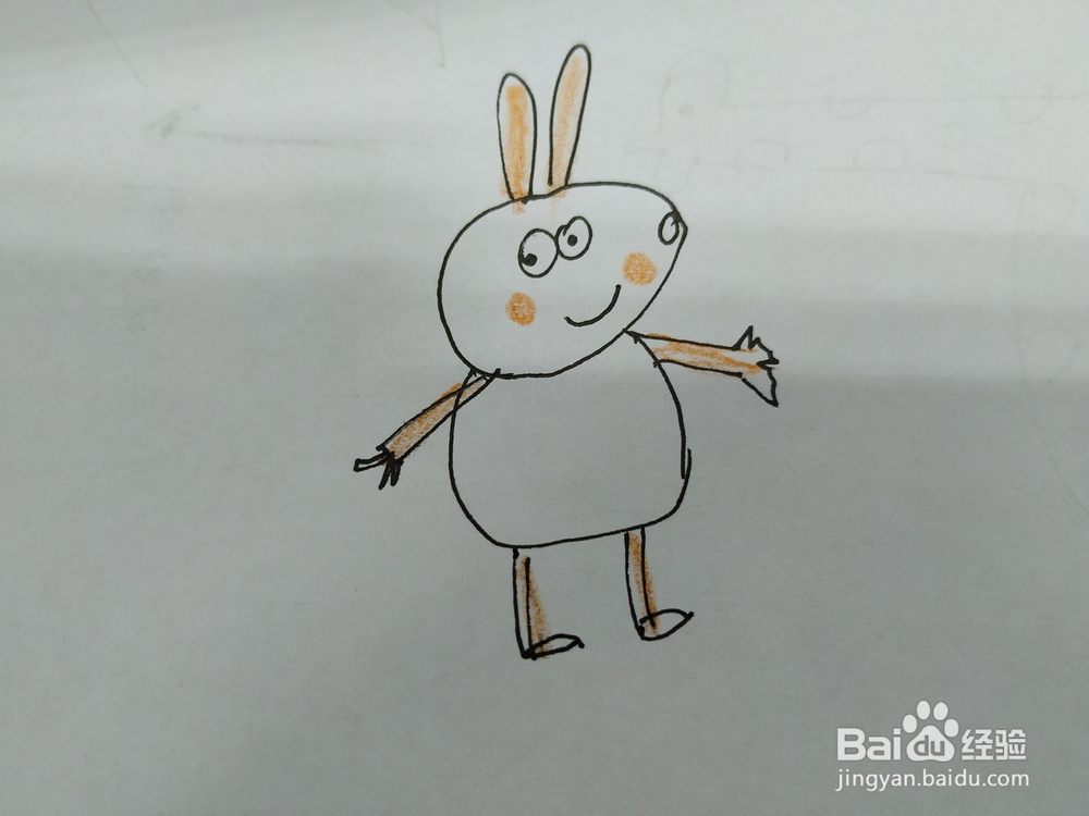 小猪佩奇简笔画怎么画，怎么画佩奇简笔画