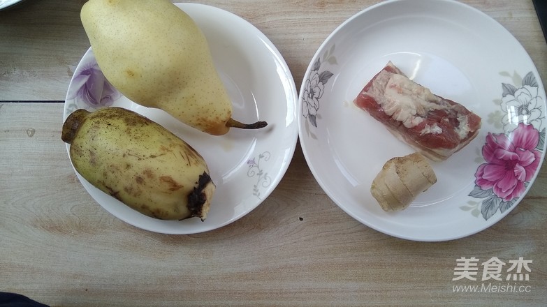 秋梨莲藕炒肉片