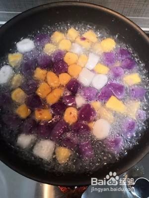 美味自制Q弹芋圆