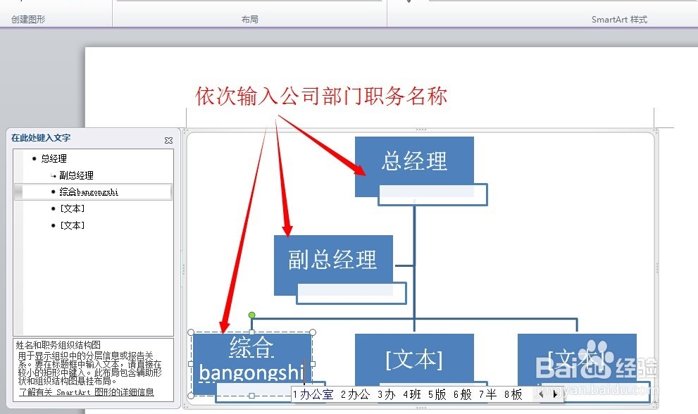 玩转WORD:用SmartArt绘制炫目的公司组织结构图