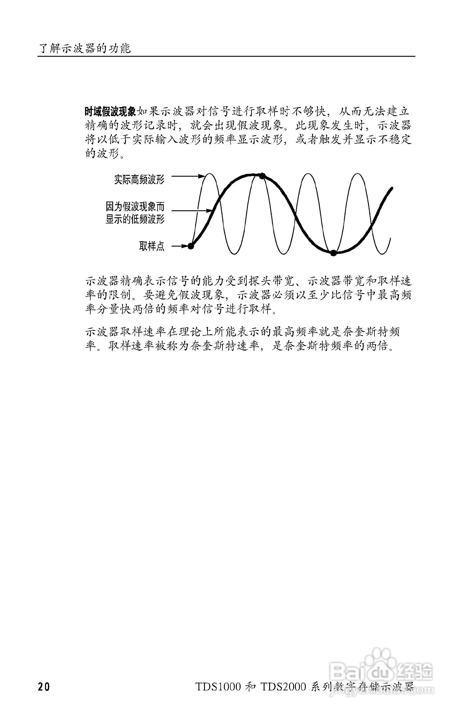 泰克TDS2024数字存储示波器用户手册:[4]