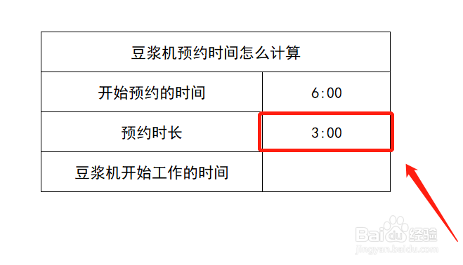 豆浆机预约时间怎么计算