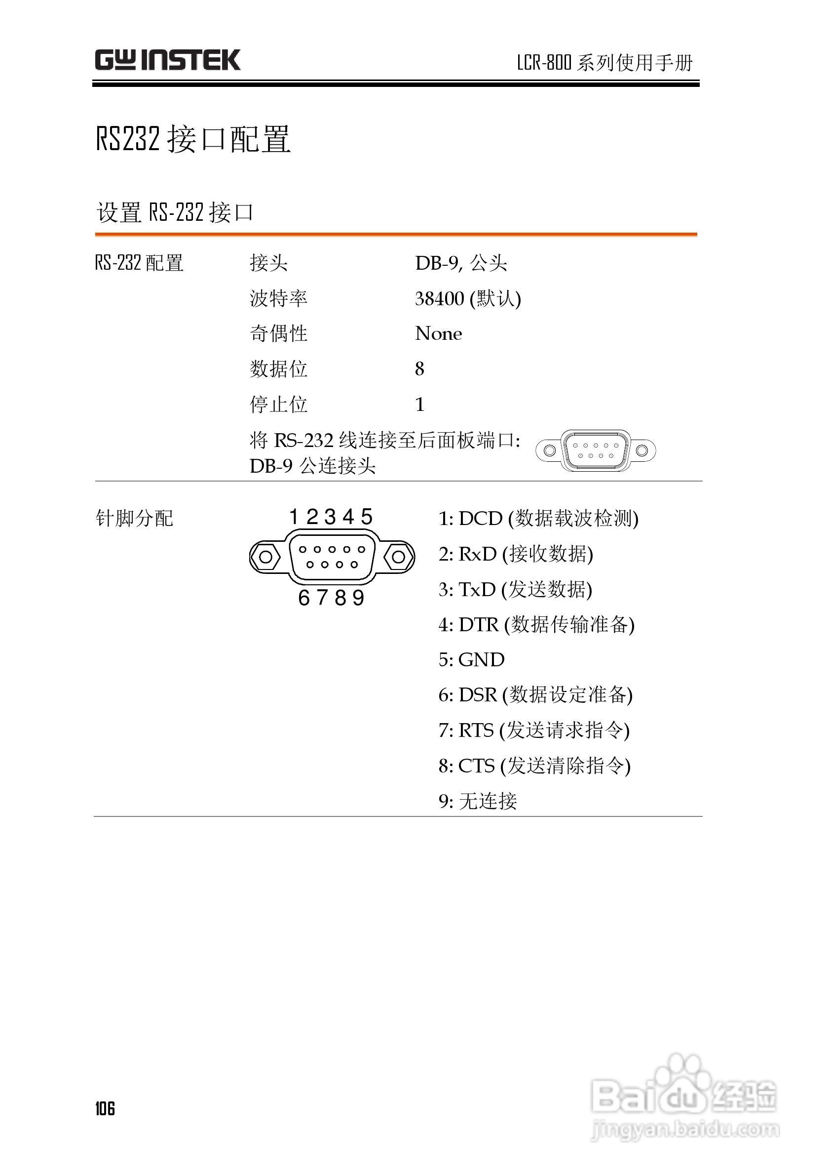 固纬LCR-821高精度LCR测试仪使用说明书:[11]