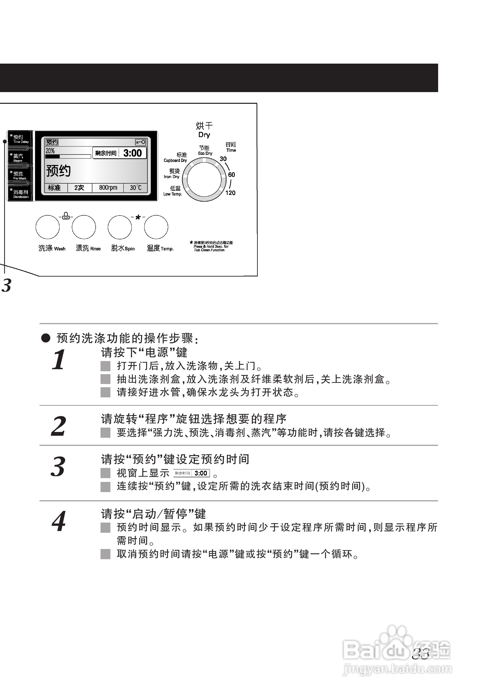 LG WD-A1229EDS洗衣机使用说明书:[4]