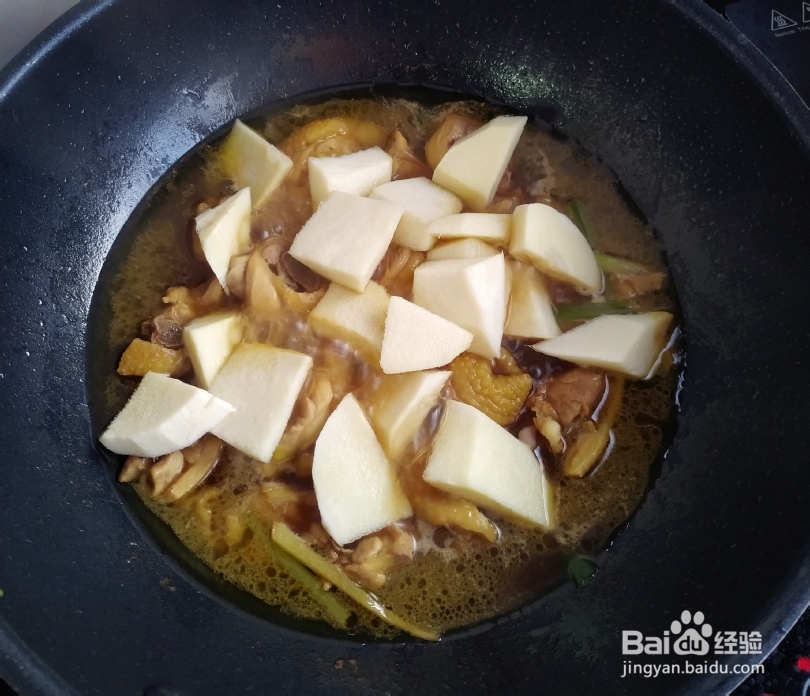 下饭的竹笋焖鸡