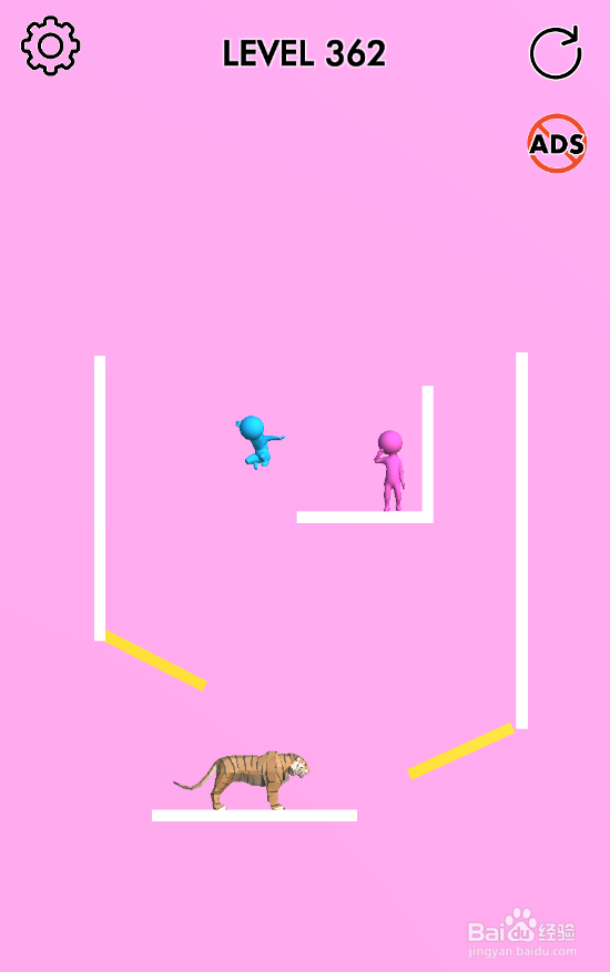 Pink Blue Together的Level 362如何过关？