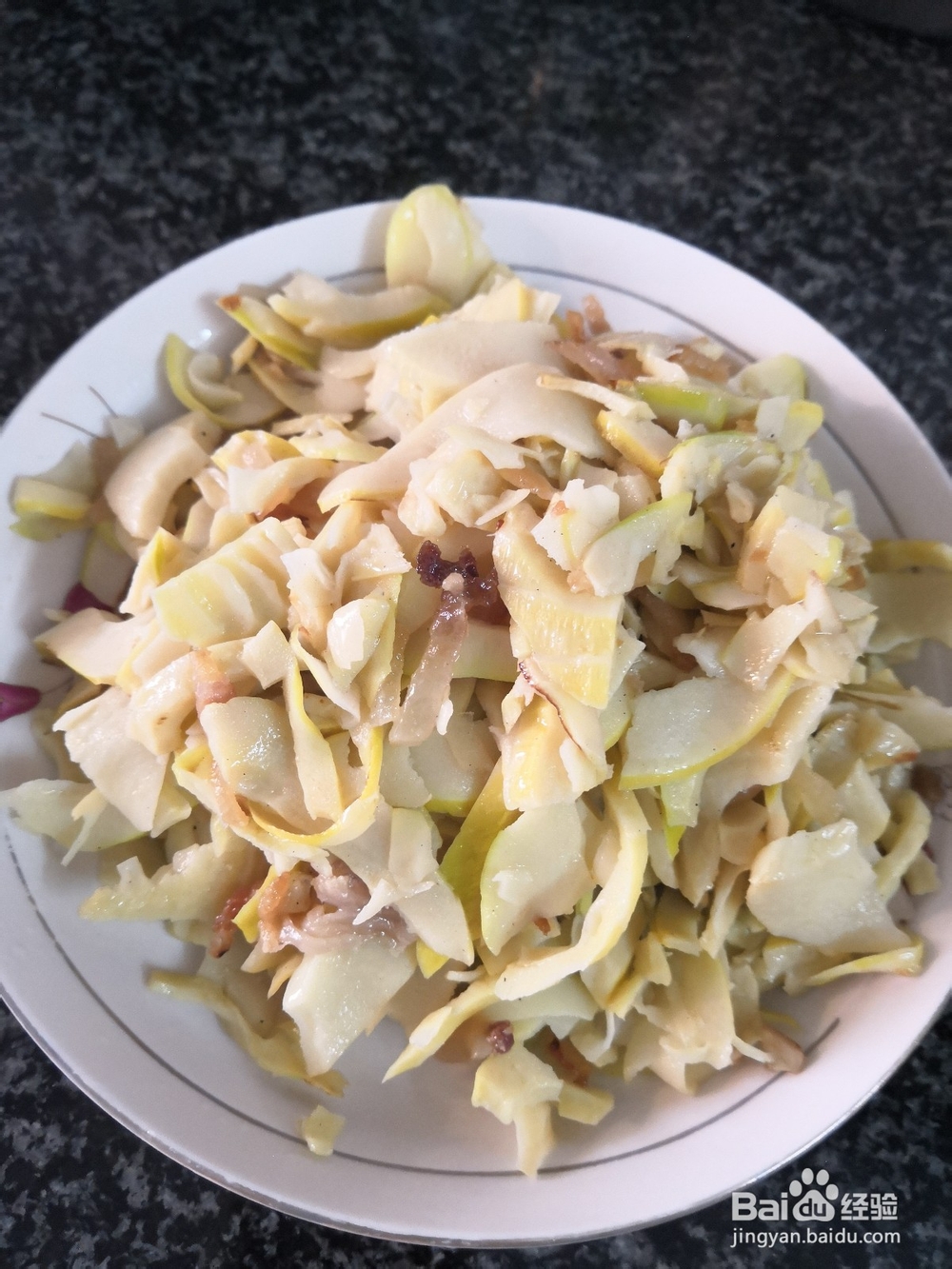 春笋肉丝的做法