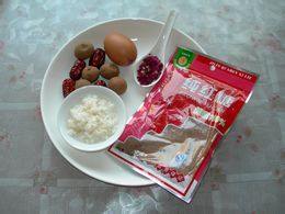 玫瑰酒酿蛋花汤