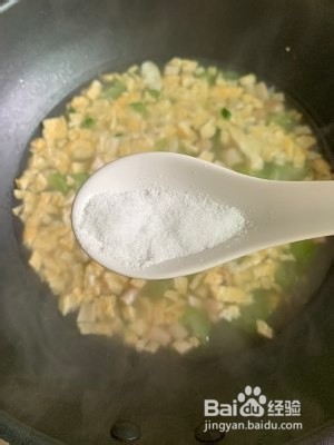 绿色丝瓜鸡蛋汤