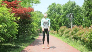 跑前热身标准动作示范
