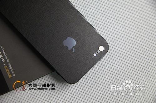 iPhone 5个性贴皮制作方法