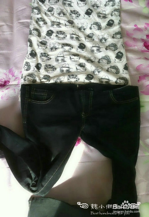 【魏小懒手工】——如何自己改造孕妇裤~~