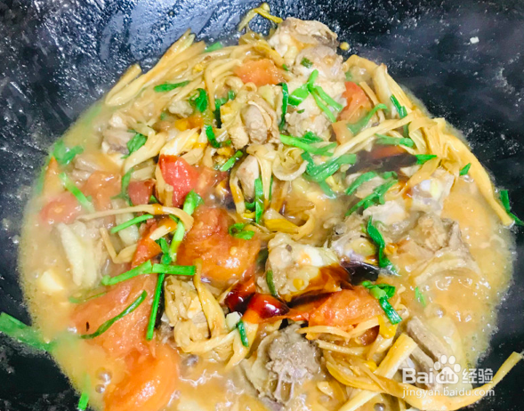 黄花菜烧鸡的做法