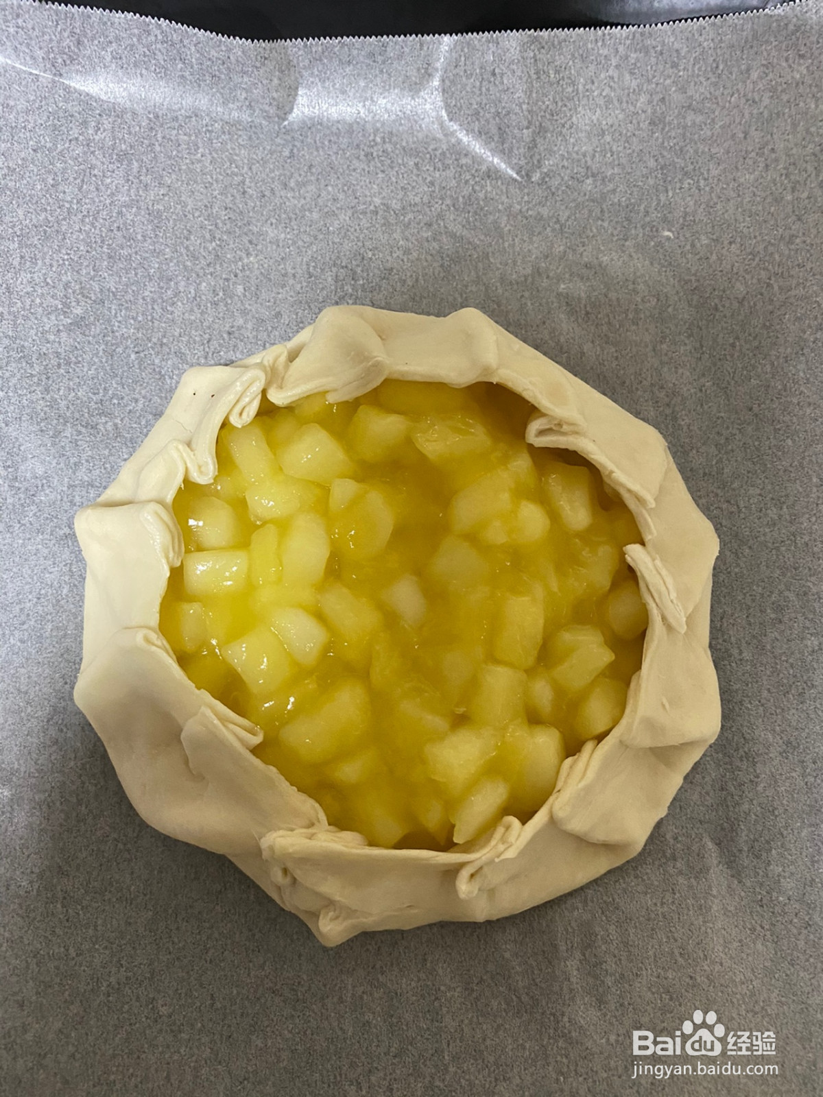 手抓饼版苹果派的做法