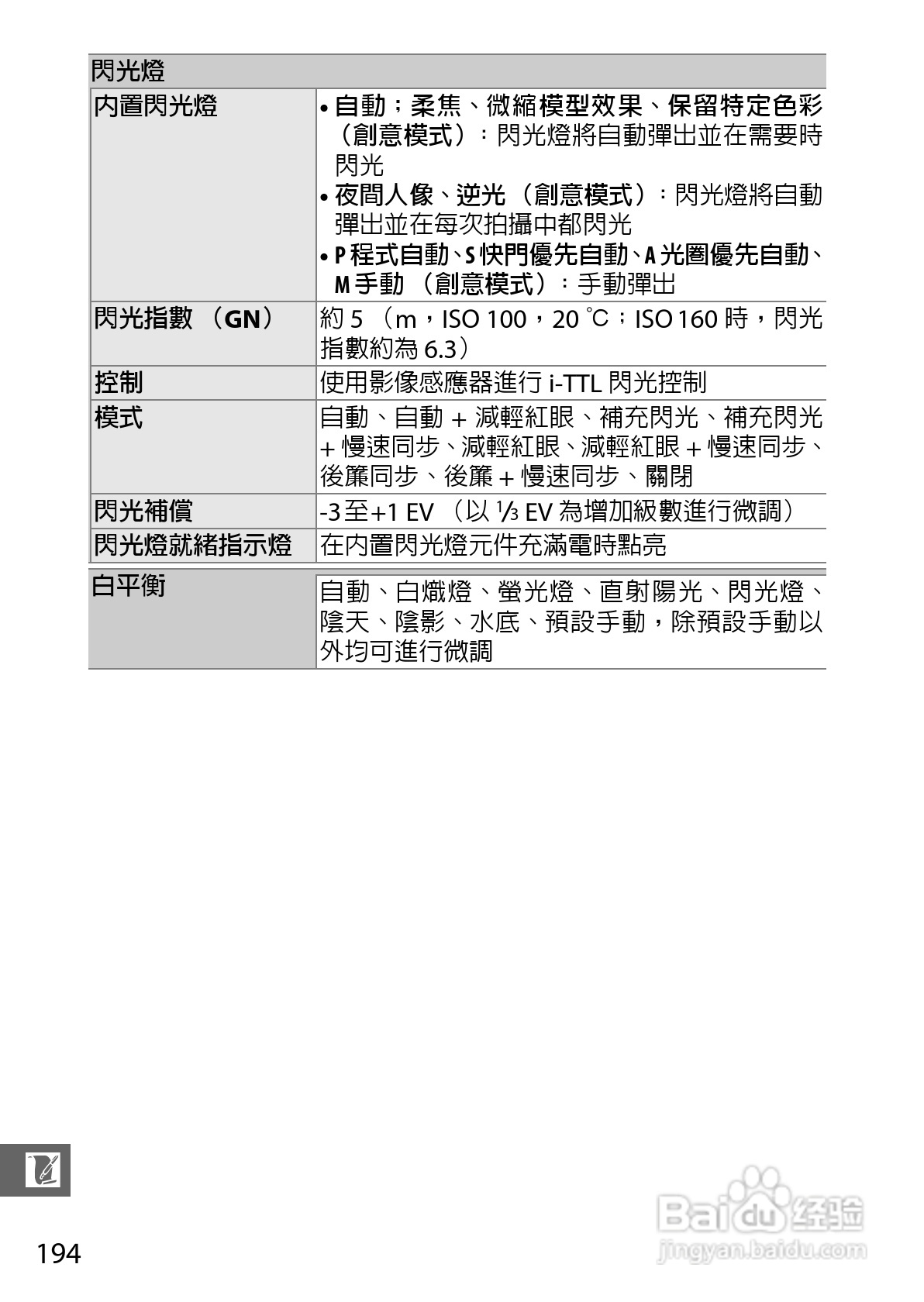 尼康Nikon 1 J3数码相机说明书:[22]