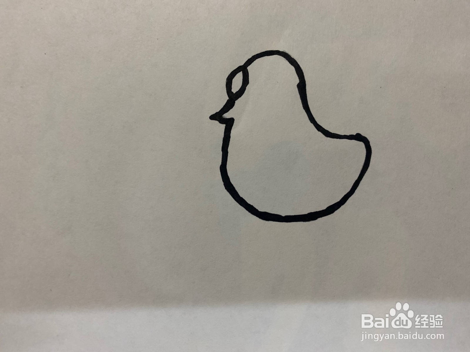 怎么画一只大公鸡