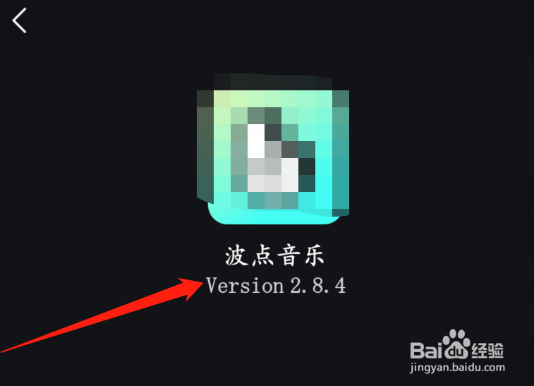 怎么查看波点音乐的版本号
