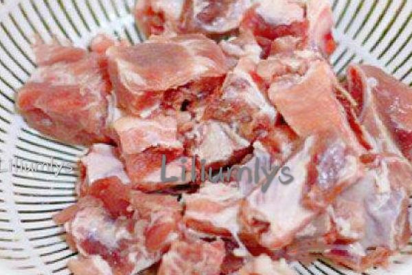 红烧排骨萝卜片