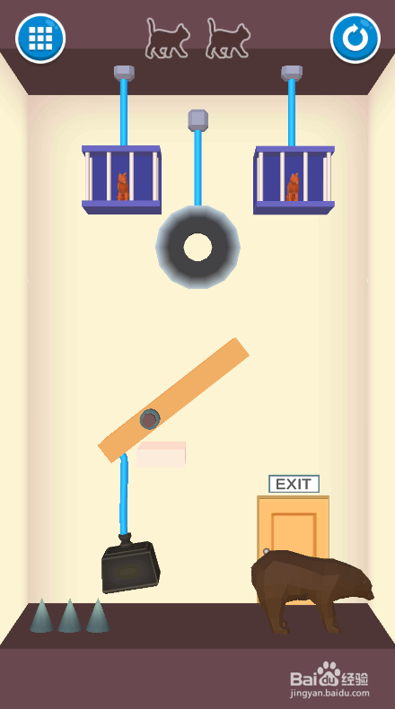 Rescue Cat的LEVEL 2怎样过关