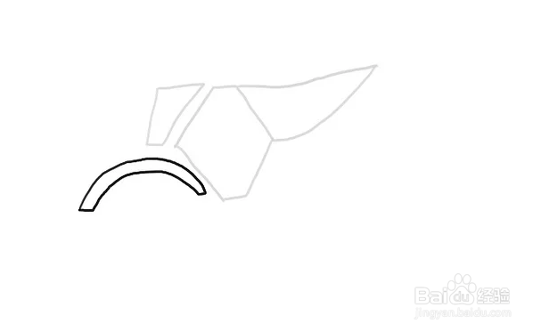 如何画山地摩托车