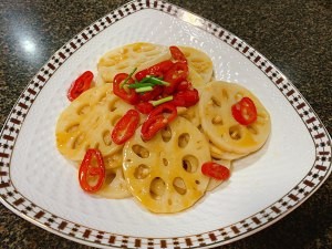 年夜开胃小菜——糖醋莲藕