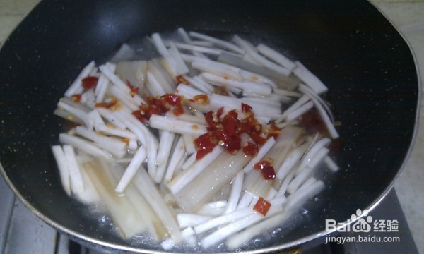 藕炒杏鲍菇的做法步骤