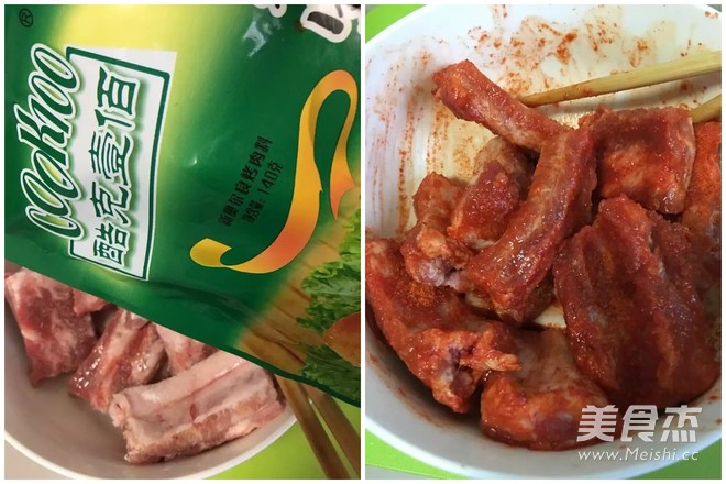 好吃过瘾的奥尔良烤排骨