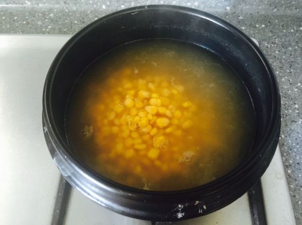 莜麦玉米琉璃粥