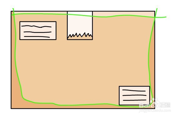 flash如何绘制一个快递盒子