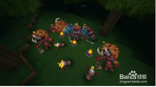 迷你世界如何叫野人伙伴造房