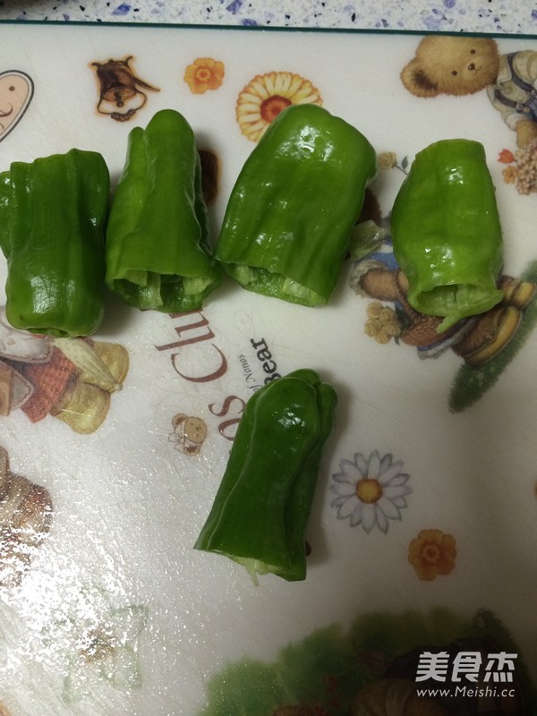 辣椒酿的家常做法