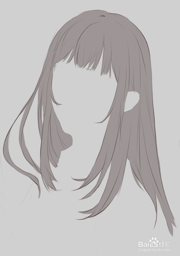 原画人教你5步画好头发