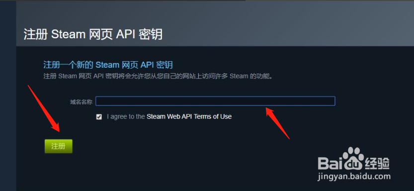 steamapi域名怎么填