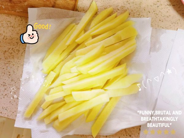 空气炸锅版薯条