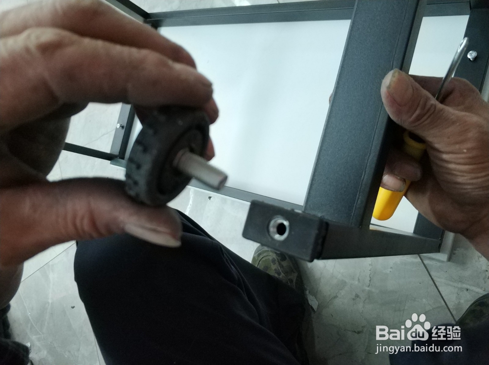 网购流水台展示台安装