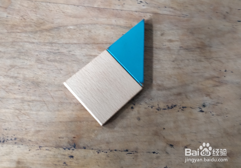 用七巧板怎样拼一只胖企鹅？