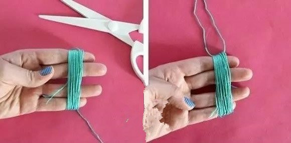 用毛线怎样做灯笼穗头