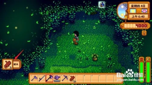 星露谷物语怎么获得硬木