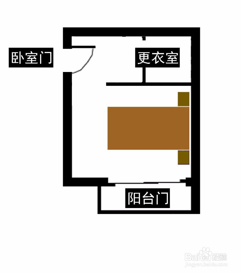 卧室床冲门怎么处理