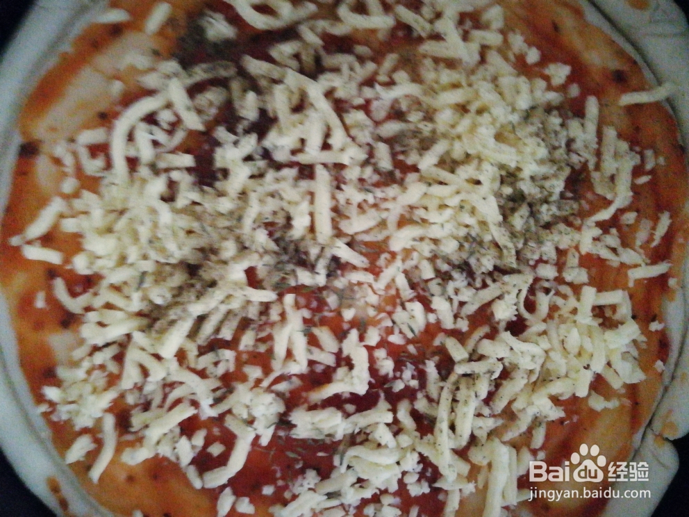 在家也能做的虾仁培根披萨