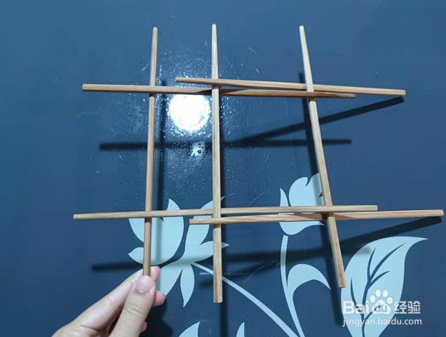 9根筷子搭廊桥的方法步骤