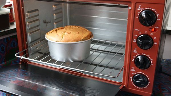 黑芝麻戚风蛋糕