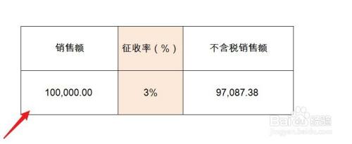 應徵增值稅不含稅銷售額(3%徵收率)怎麼填