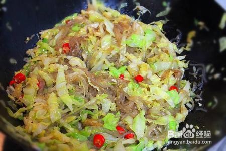 包菜粉丝家常版