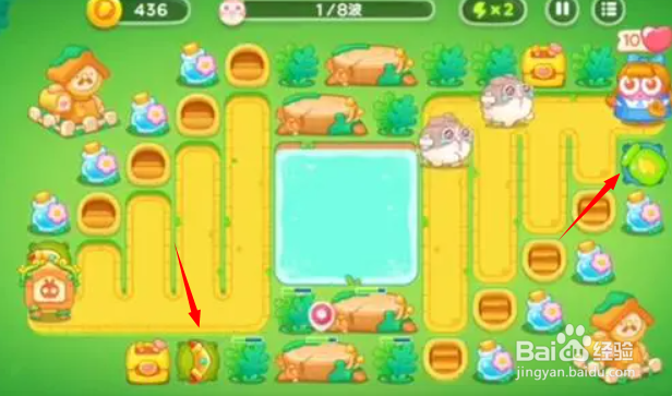 保卫萝卜4绿野奇缘第44关攻略