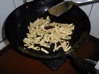 简单爆炒豆皮的做法